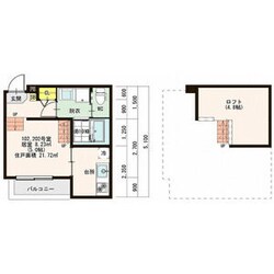 南仙台駅 徒歩8分 1階の物件間取画像